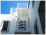 Steel Spiral Stair at Boat Lagoon