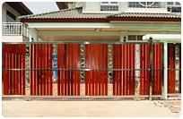 Wooden Stainless Gate