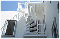 Steel Spiral Staircase
