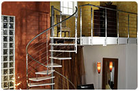 Stainless Spiral Staircase
